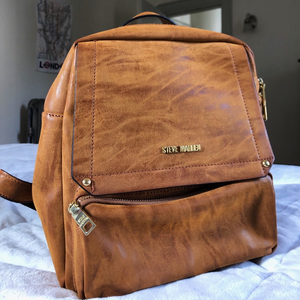 Steve Madden Leather Backpack